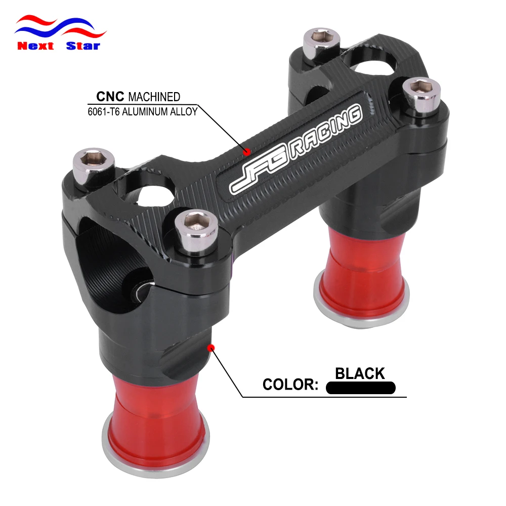 28mm CNC Billet HandleBar Handle Bar Riser Mount Clamp For  Husqvarna FC 16-2018 TC FX TX TC125 125 250 300 350 450 TX300 17 18