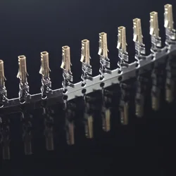 200PCS 5557 4.2 mm Female ATX PCI-E PSU PCI Express Power Connector Gold Plate Crimp Terminal Pin Contact for male Housing