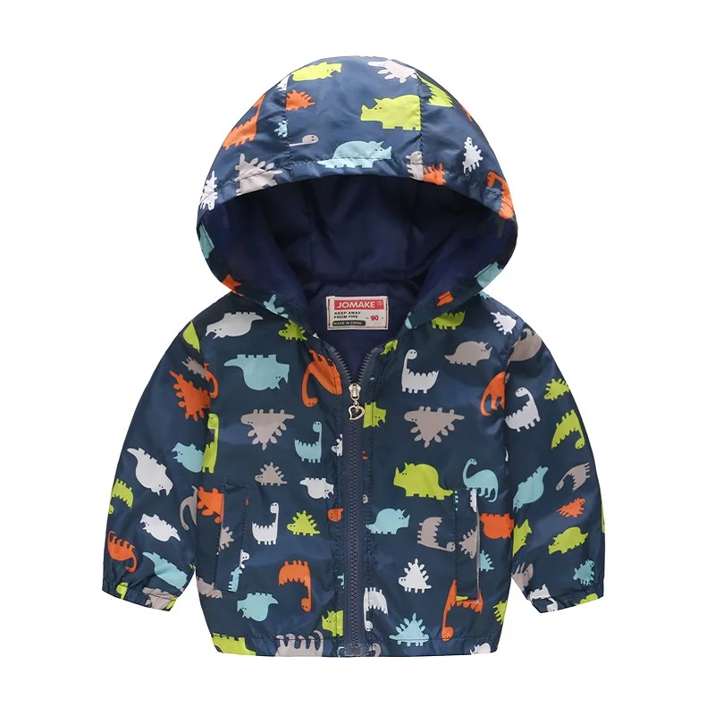 Regenboog babyjongen jas dunne kinderjas met capuchon mode kinderen bovenkleding outfits