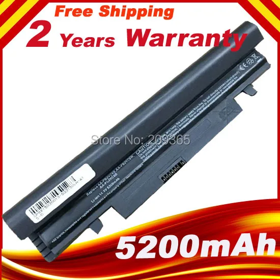 

New 6cells Laptop battery For Samsung NP-N150 NP-N150P NP-N250 NP-N250P NP-N260 NP-N260P NT-N143 NT-N143P NT-N145