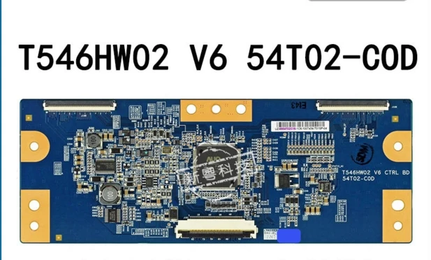 

T546HW02 V6 54T02-C0D 54T02-COD Logic board T-CON price differences