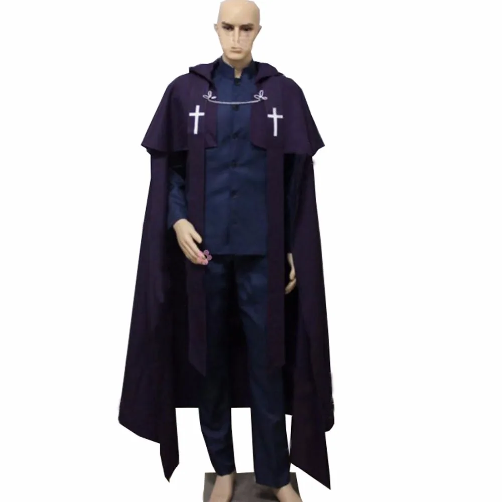 

2018 Anime Fate Grand Order Cosplay Amakusa Shirou Tokisada Uniform Fate Apocrypha Shirou Kotomine Fancy Party Outfit set