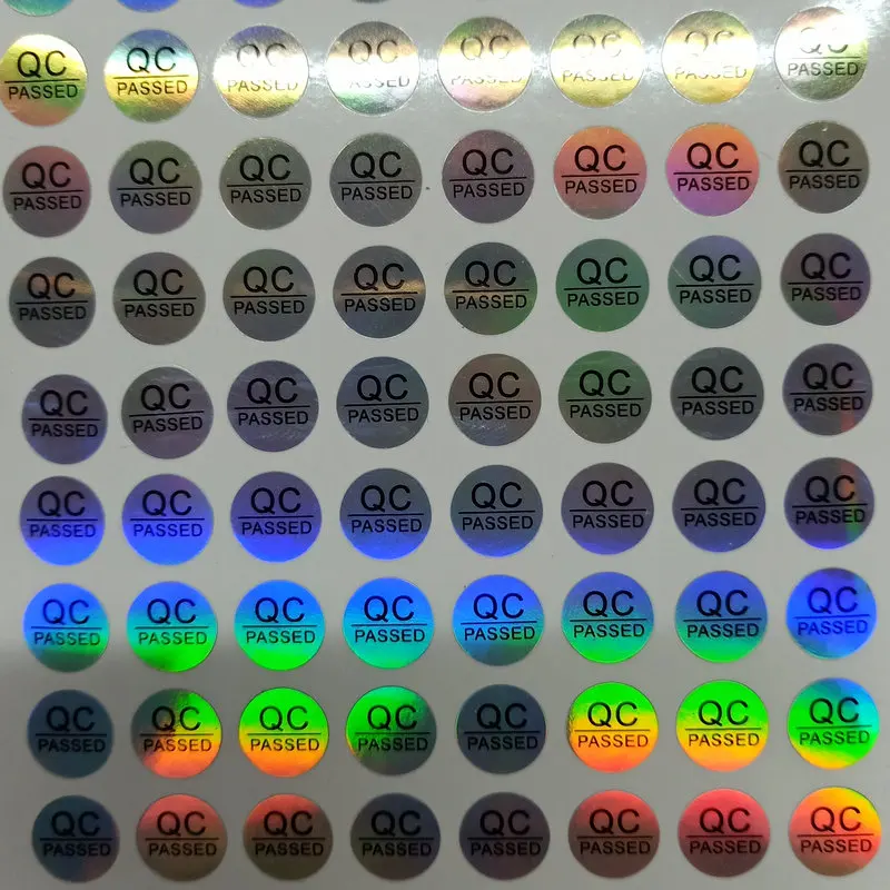 

5000 laser QC PASS label quality check sticker QCPASSED label passed sticker check