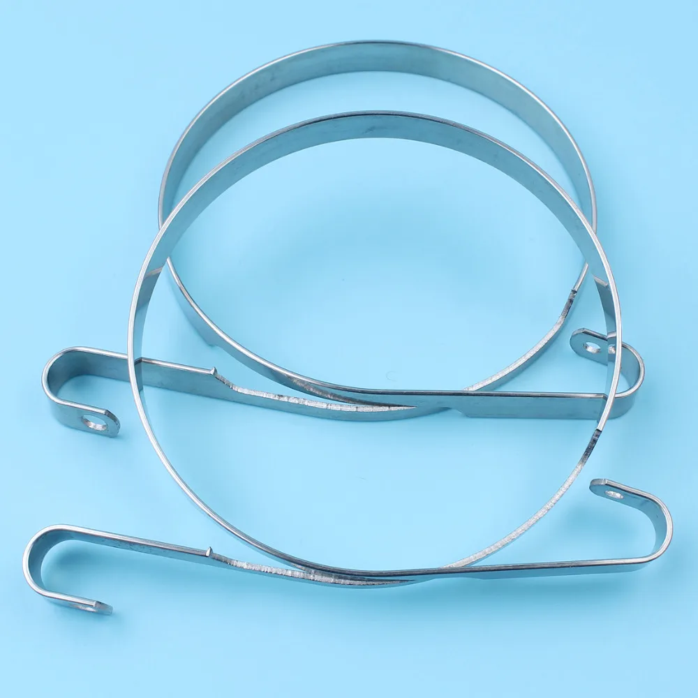 2Pc Chain Brake Band For Husqvarna 445 450 455 460 455Rancher 445E 450E 455E Jonsered 2141 2145 2149 2150 537043001,537 04 30-01