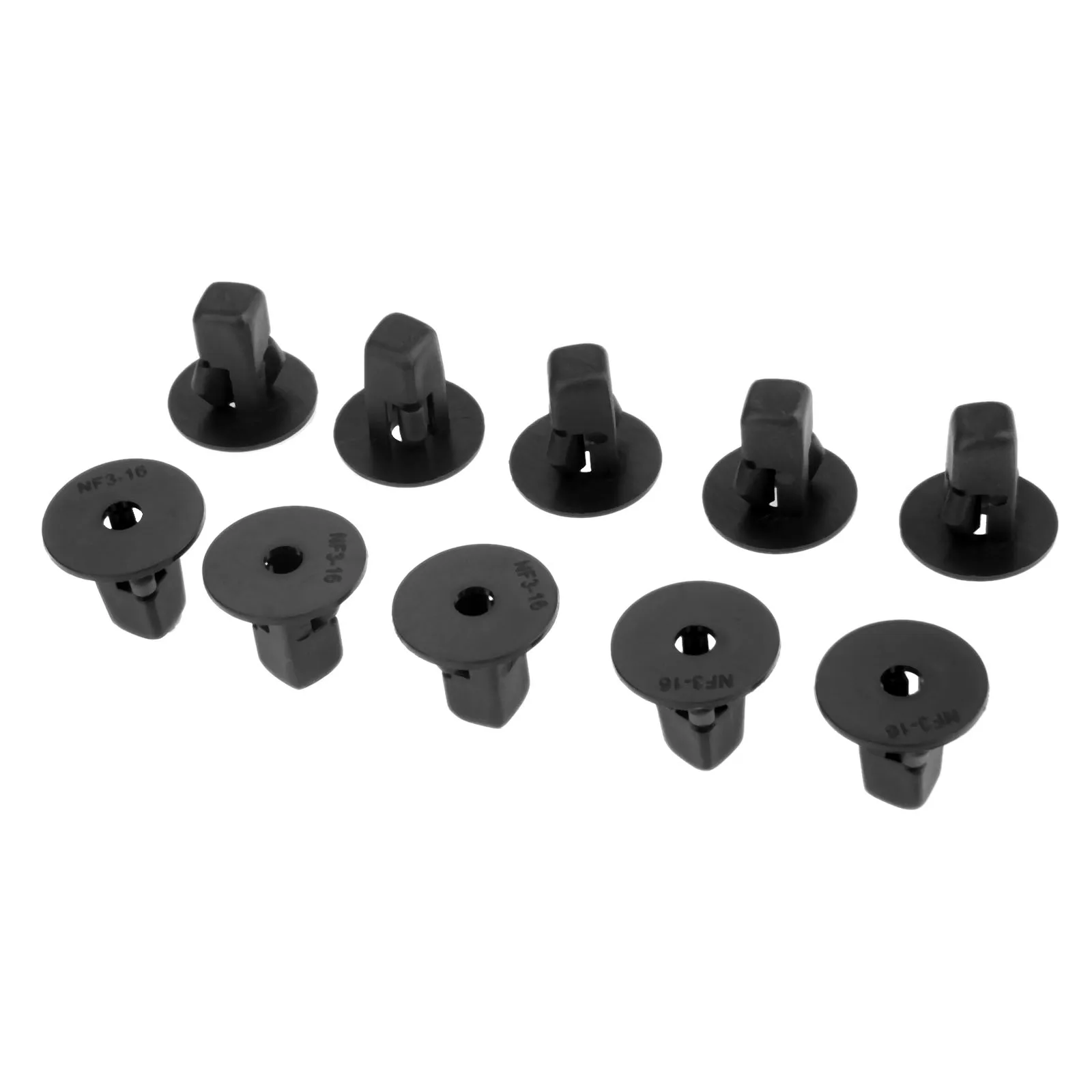 50Pc Car Front Rear Wheel Fender Liner Screw Grommet For Toyota Honda Ford Auto Plastic Rivet Fastener Clips 90189-06013 K55 K66