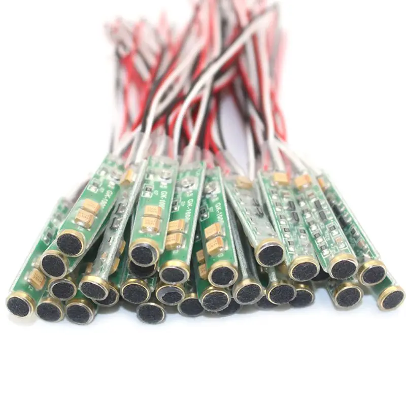 출력 볼륨 조절 가능 특수 마이크, 마이크 모듈, 오디오 픽업 어댑터 모듈, 사전 증폭기 포함, CCTV IP 카메라 액세서리용