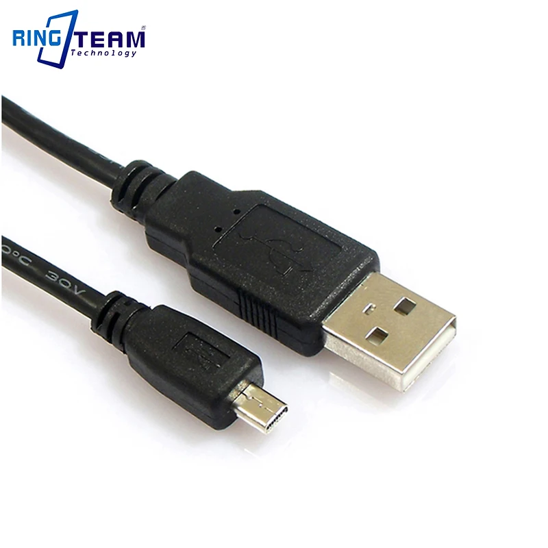 Sync USB Data Cable for Olympus Cameras FE-4000 FE-4010 FE-5000 FE-5010 FE-5020 MJU-5000 Stylus-7010 SP-600UZ SZ-15 T-100 VG-170