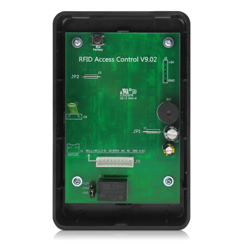 Imagem -04 - Rfid Access Control Teclado Leitor Dispositivo Proximidade Entrada Door Lock Acesso Teclado Controlador 500 Usuários de Segurança 125khz