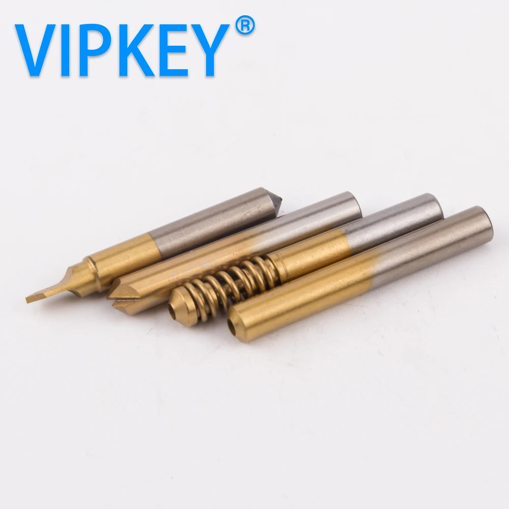 VIPKEY letter bead bit hole saw drill bits guide  set for vertical key  cutting machine locksmiths tools 4pcs/lot