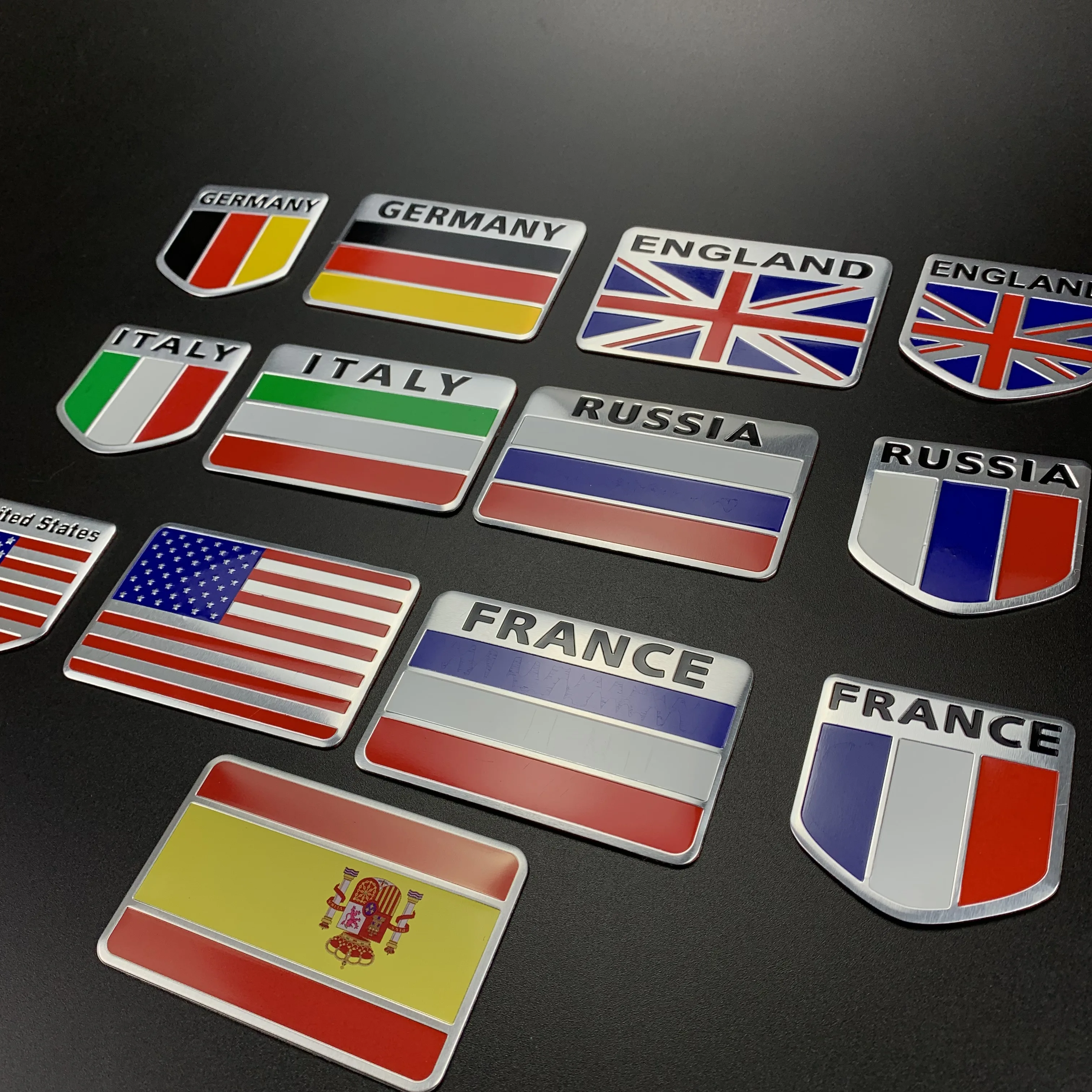 3D Aluminum Car Sticker Car Modeling For Cadillac CTS XTS SRX ATS CT6 ESCALADE XT4 XT5 XT6 Escala Elmiraj ELR