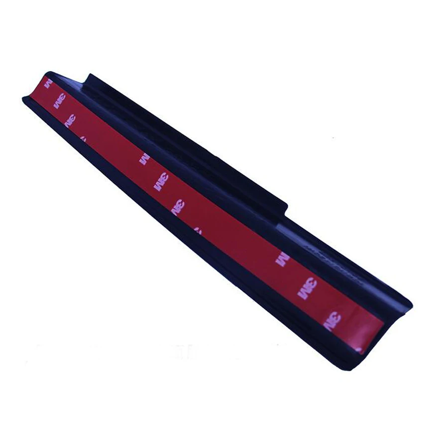 YAQUICKA 4pcs Black ABS Non-slip Door Sill Entry Guards Strips Scuff Plates Protector Cover Trim For Jeep Wrangler JK 4 Doors