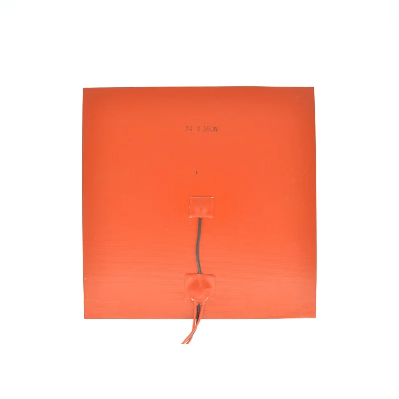 24V  350W 300mm Silicone Rubber Heater Pad