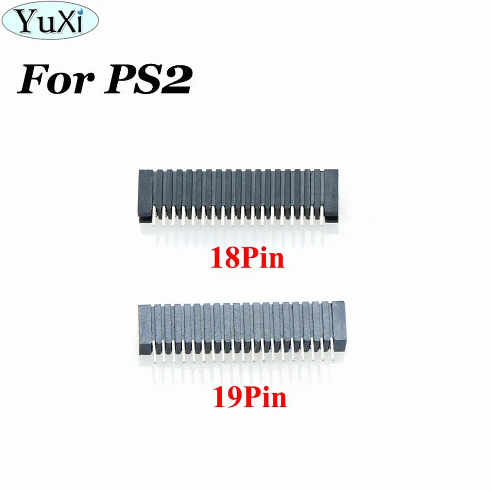 YuXi 18/19 Pin Conductive Film Socket Button Film Socket For PS2 19P 18p Conductive Film Connector Port For Sony PS2