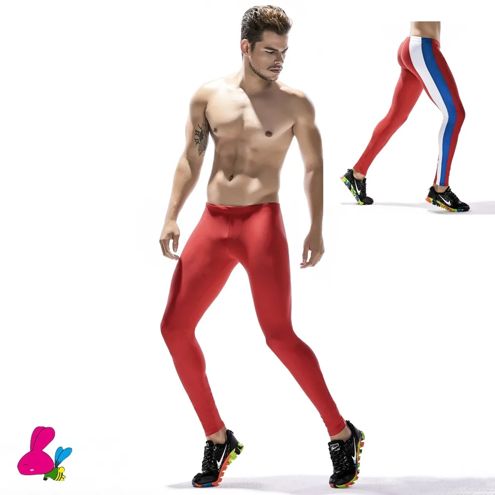 Free Shipping New  Mens Long Johns Low Rise Sport Underwear Slim Thermal Pants Winter Warm Men Fleece Thermal Underwear S