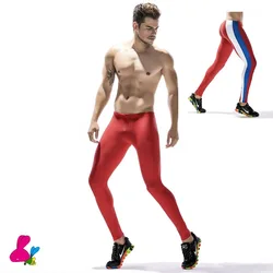 Free Shipping New  Mens Long Johns Low Rise Sport Underwear Slim Thermal Pants Winter Warm Men Fleece Thermal Underwear S