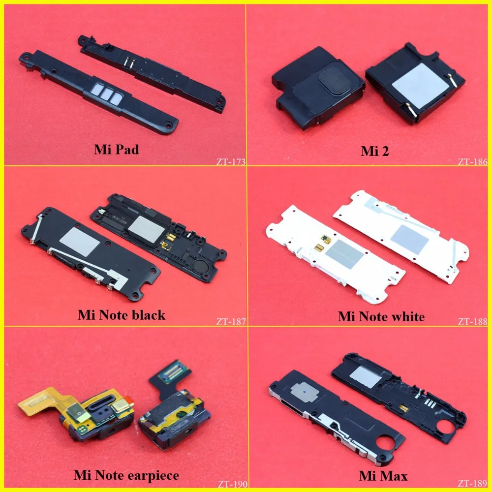 1Piece New LoudSpeaker For Xiaomi Mi2 Mi Max Mi Note for Xiaomi Pad Earpiece Buzzer Ringer Flex Cable Replacement Parts