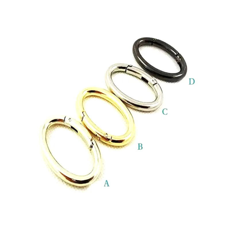 

3.6 x 2cm Golden Oval Buckle, Belt Buckle, Oval Ring