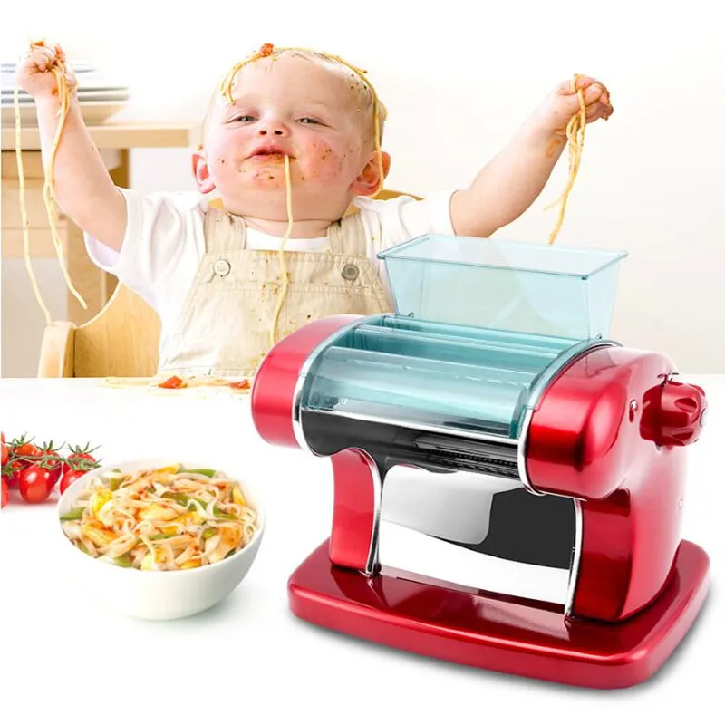 220V macchina elettrica multifunzionale della tagliatella della famiglia della macchina della tagliatella della pelle della macchina di pressatura automatica della tagliatella EU/AU/UK/US