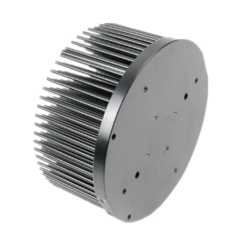 150mm aluminum Pre-drilled pin fin LED heat sink for COB CREE CXB3590 Bridgelux Vero29 gen7 Citizen clu048 1212 led grow lights