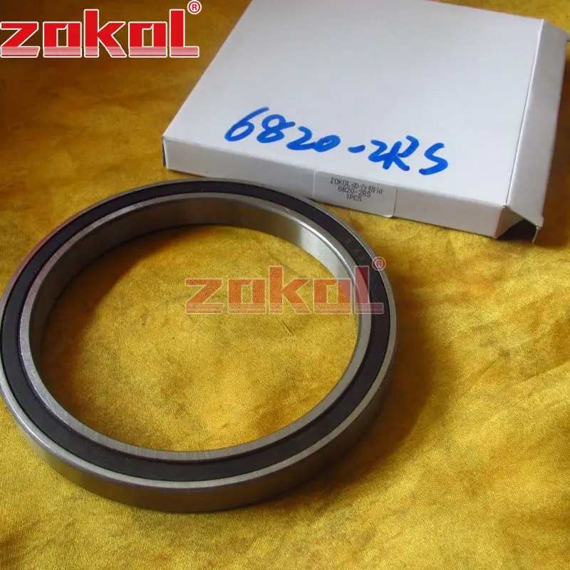 ZOKOL 6816 6817 6818 6819 6820 RS Thin Wall Deep Groove Ball Bearing