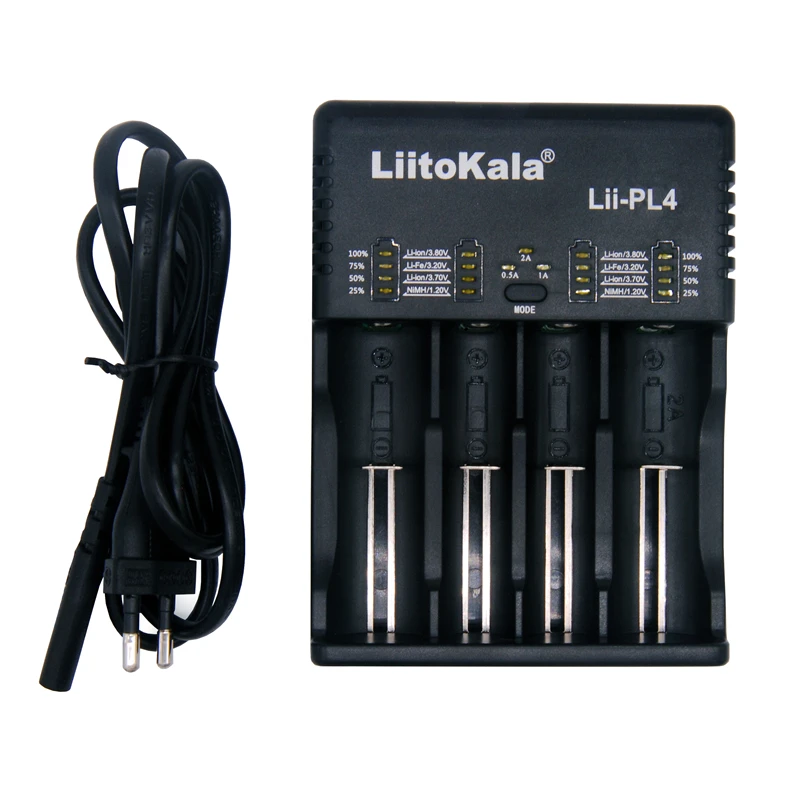 Liitokala lii-500 Lii-PD4 lii-PL4 Lii-S1 LCD 3.7V/1.2V 18500/26650/16340/14500/10440/18650 Battery Charger 18650 3400mah battery