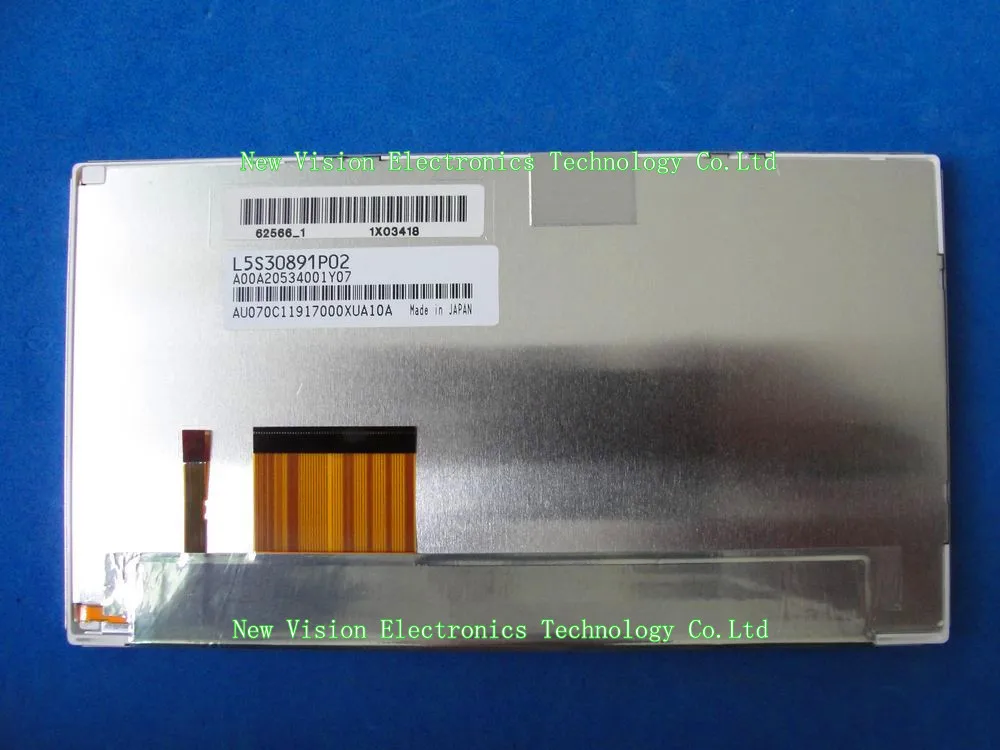 

Новый оригинальный 7-дюймовый автомобильный GPS LCD-дисплей L5S30891P02 GCX071AKX-E AU070ZC7 AU070C для Sanyo