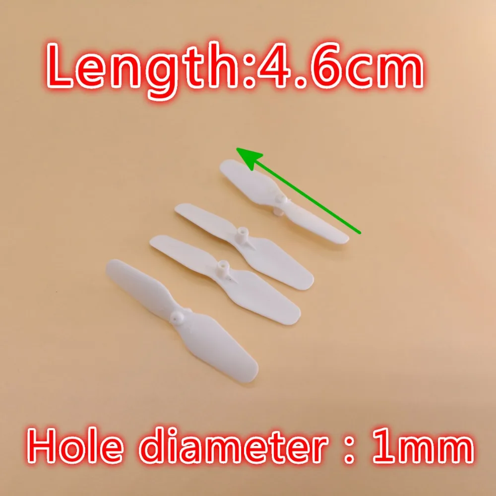 

Free Shipping SYMA 4.6cm Length 1mm Hole Main Blades Props Propellers For X21 X22 R/C Spare Parts Helicopter Quadcopter Access