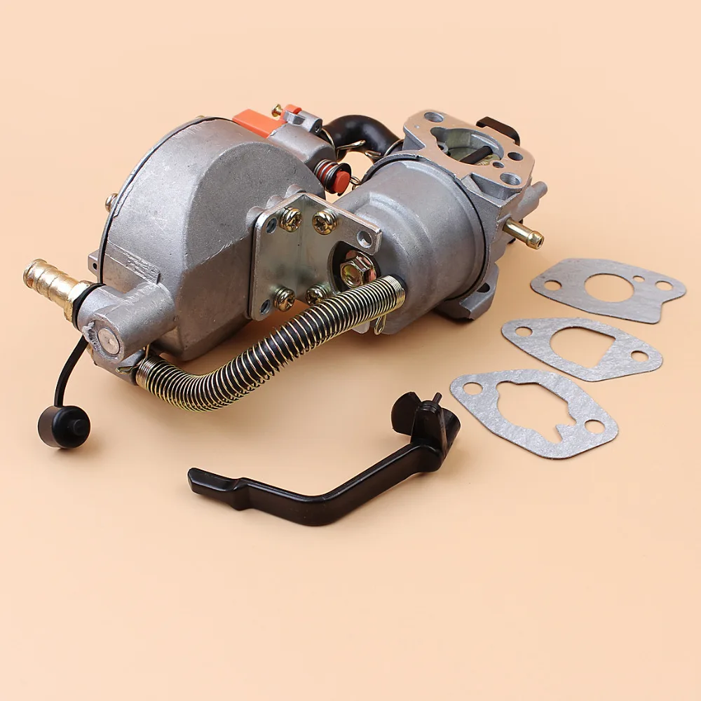Carburetor Dual Fuel Conversion Kit For HONDA GX160 GX200 168F 170F 2KW 3KW GENERATOR LPG/CNG Dual Fuel Carburetor Carb