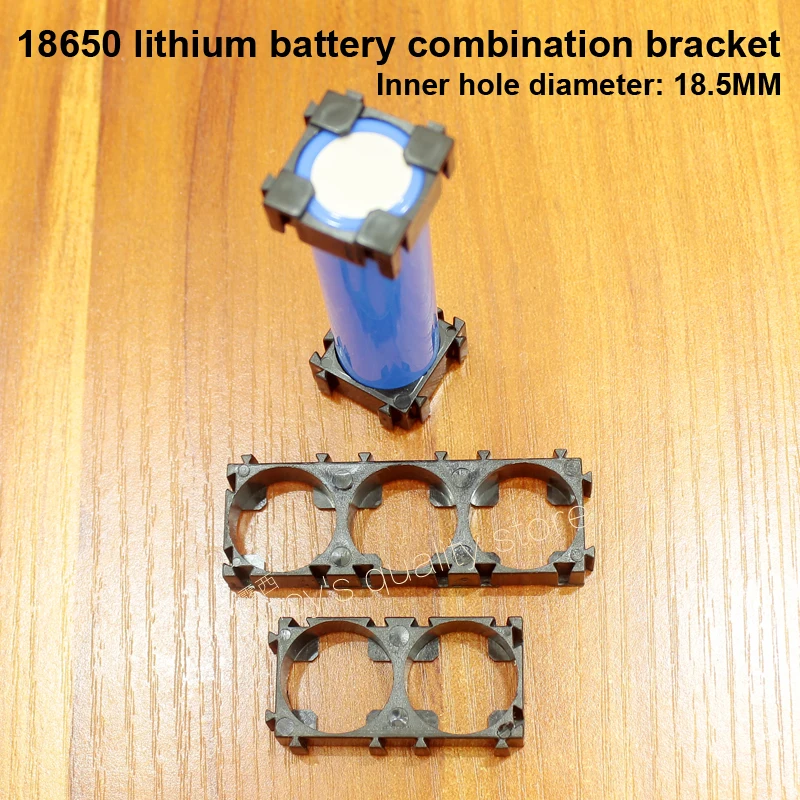 10 pz/lotto 18350 18500 18650 combinazione batteria staffa universale ABS ritardante di fiamma combinazione staffa fissa FAI DA TE