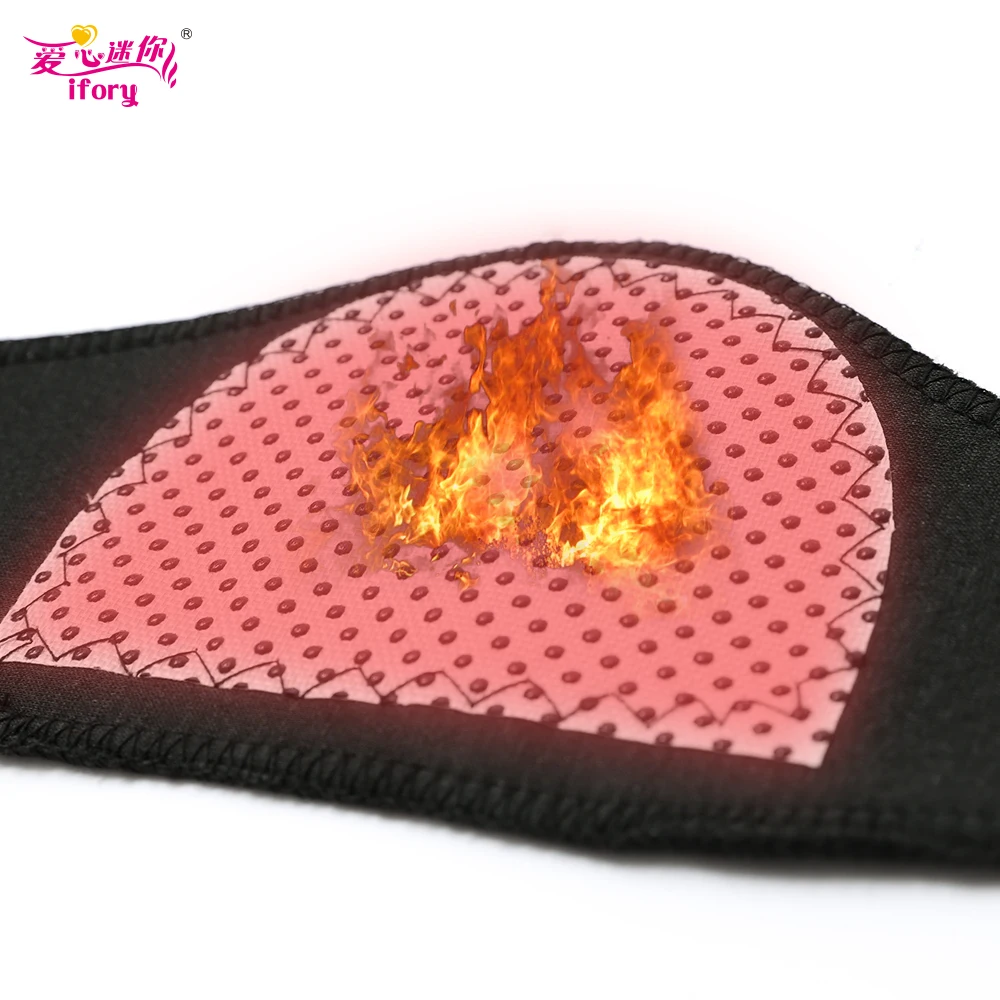 Ifory Health Care Neck Support Massager 1Pcs Tourmaline Self-heating Neck Belt Protection Spontaneous Heating Belt Body Massager