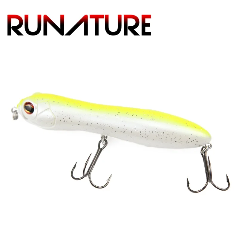 RUNATURE Artificial Minnow Topwater Pencil Baits Sea Fishing Wobbler Summer Pike Crawlers Trout Fishing Supplies