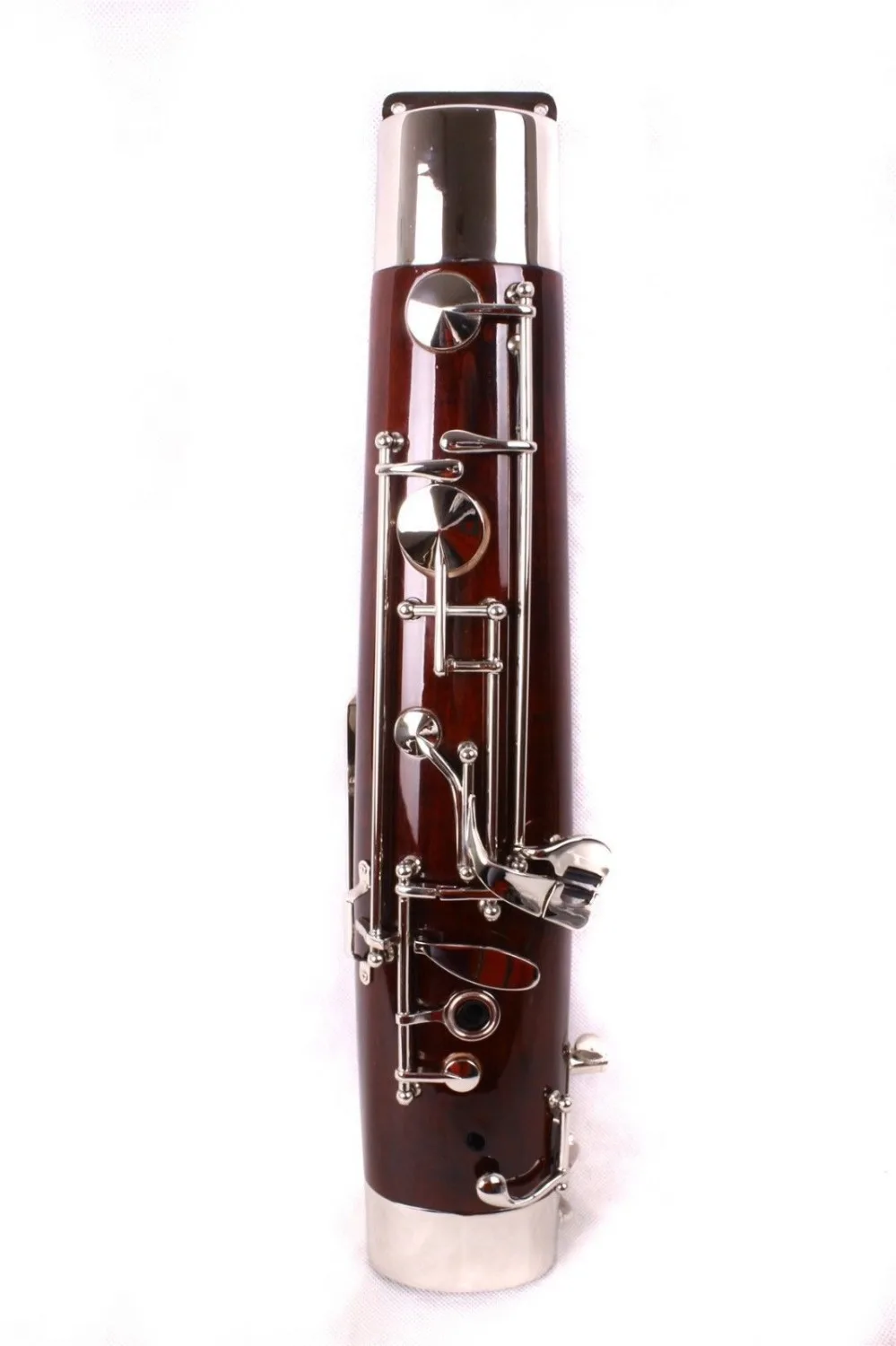 Professional Maple Bassoon C tone Silver plated keys 26 Key With Bassoon Case