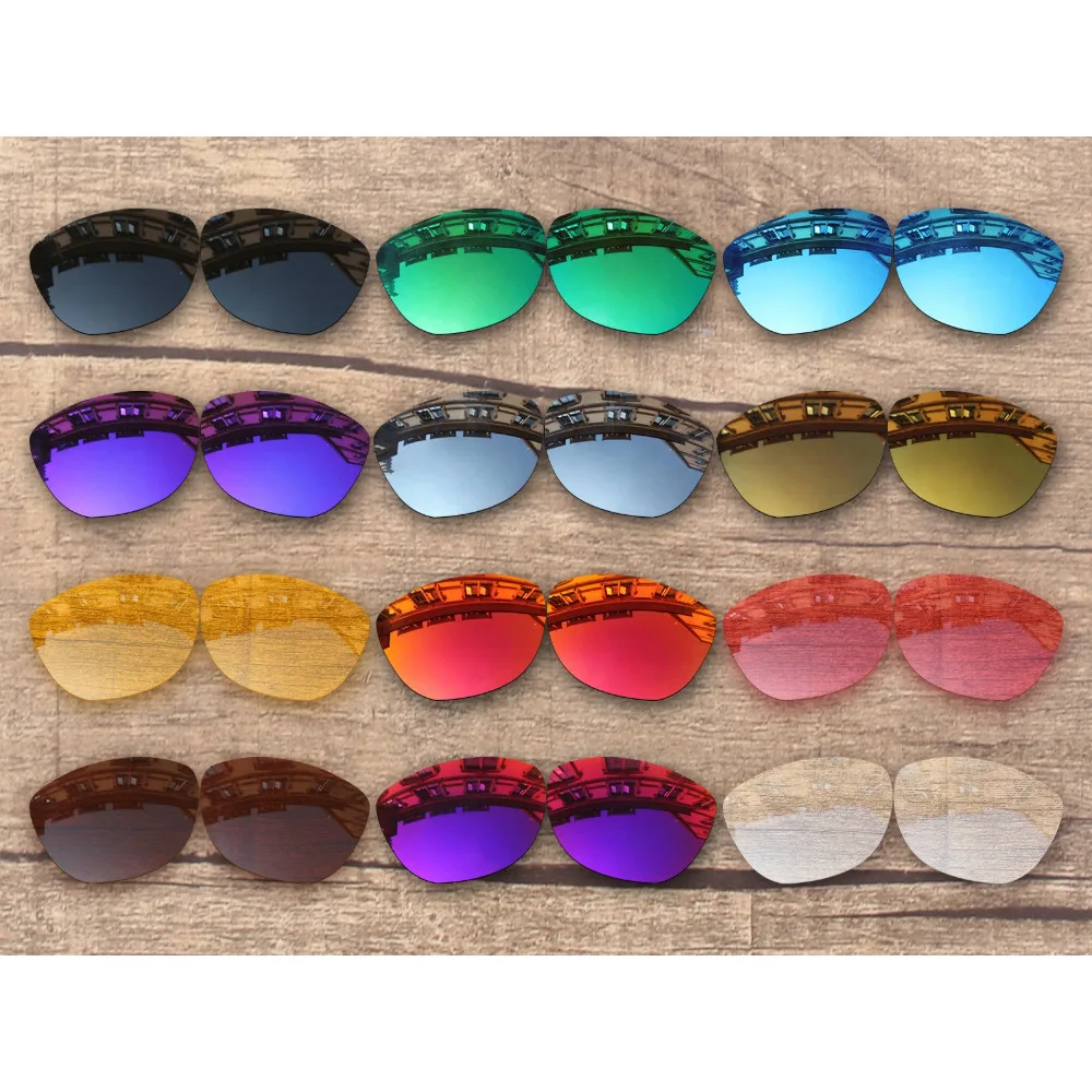 

Vonxyz 20+ Color Choices Polarized Replacement Lenses for-Oakley Frogskins AF(Asian Fit) OO9245 Frame