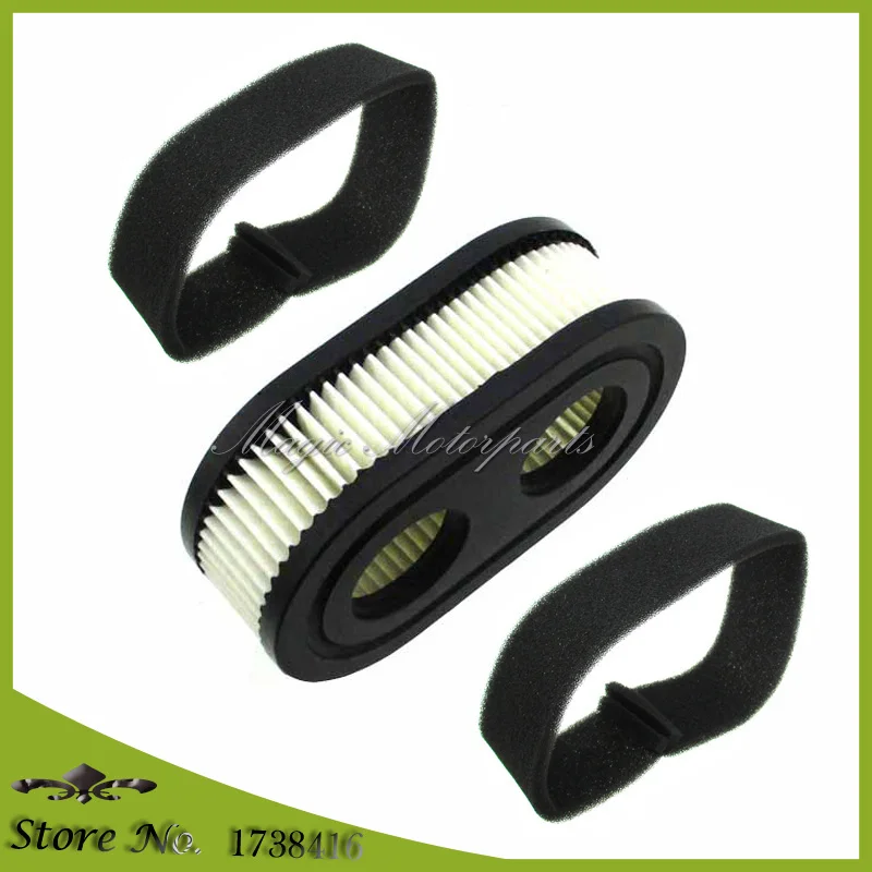 Air Filter Set For Briggs & Stratton 4247 5432 5432K 593260 798452 798513 09P702 Cartridge 550E 550EX series