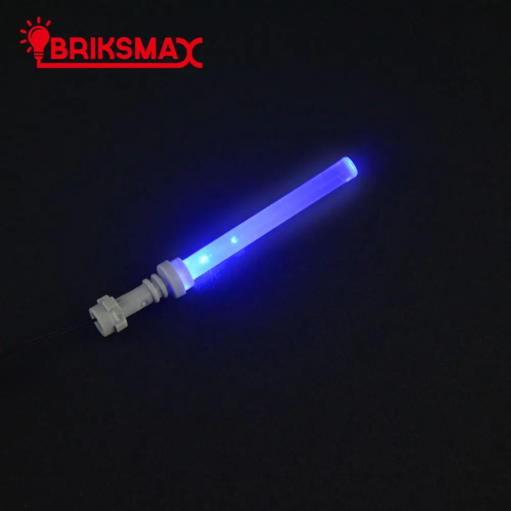 BRIKSMAX 1 Pcs DIY LED Light Saber Powered By USB For Star War Trooper Toy Gift Compatible with Classic Brand Figures Toy