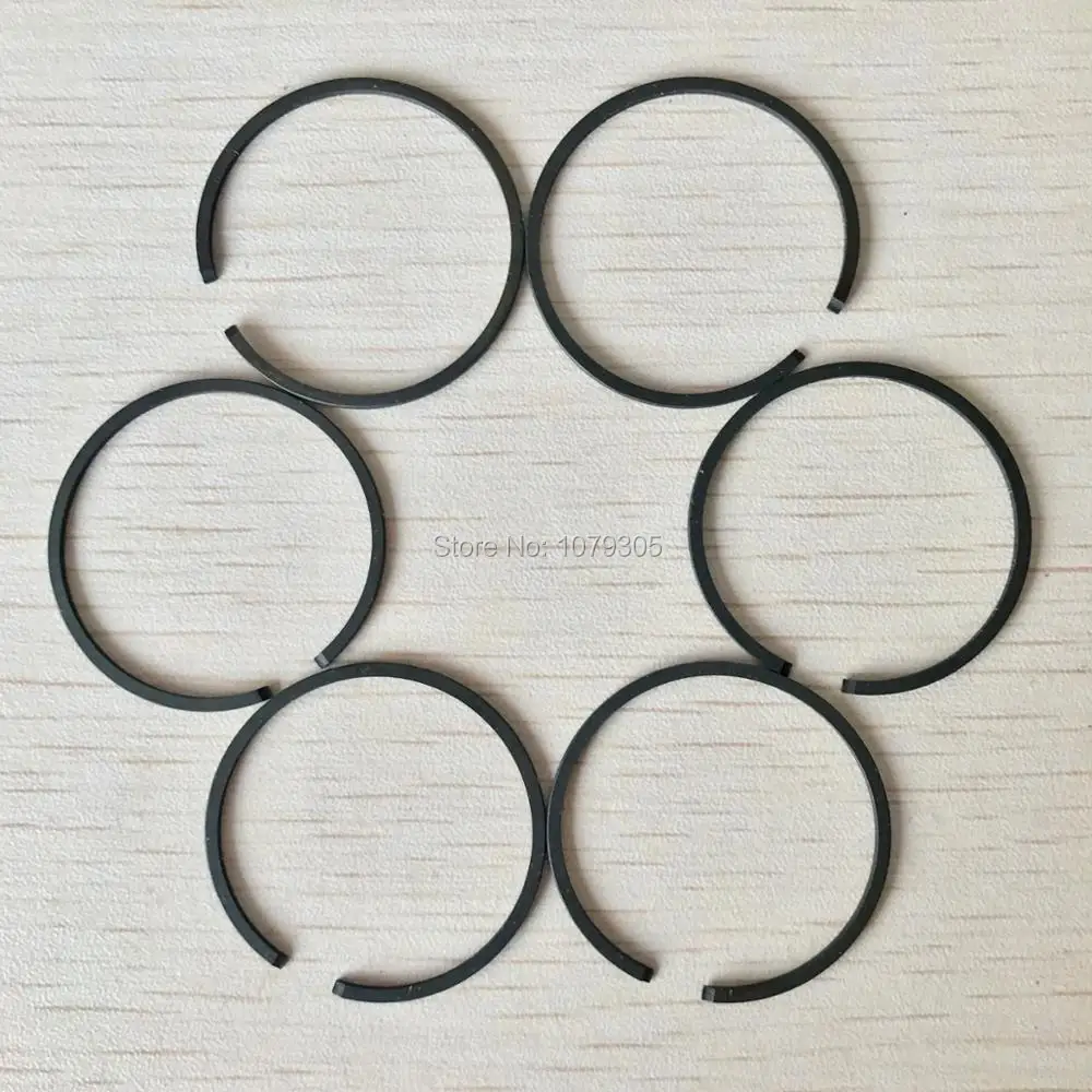 

6pcs BC260 CG260 Brush Cutter Piston rings (34mm) 1.2MM thickness Fit for 26cc Grass Trimmer Cylinder Parts