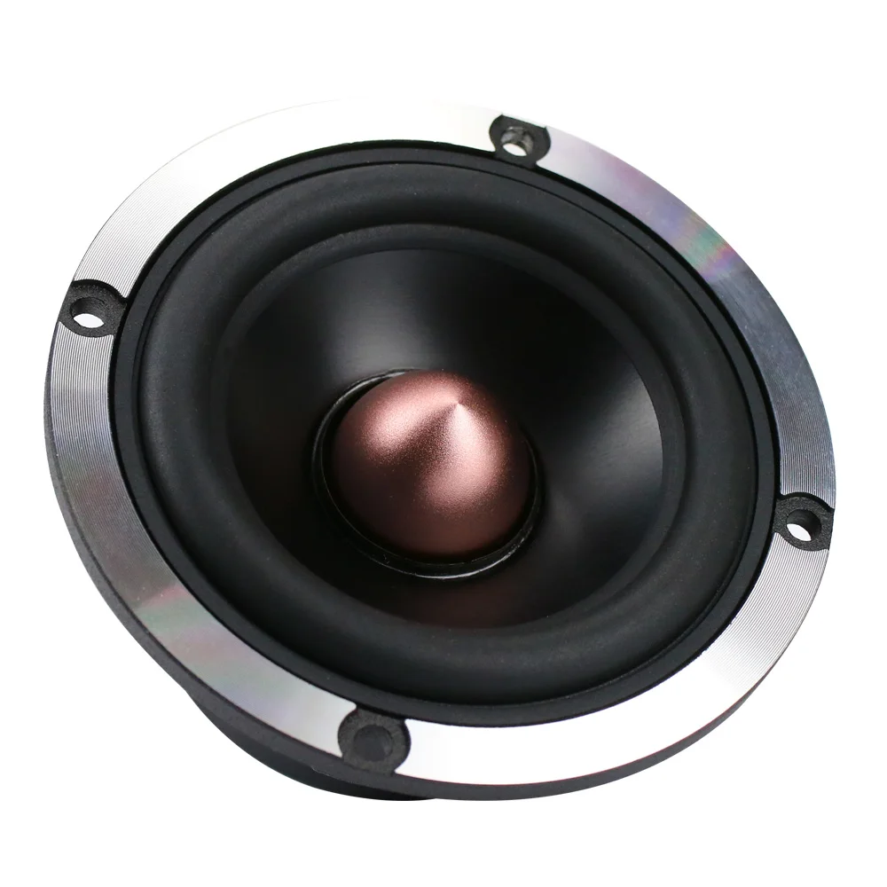 GHXAMP 3 Inch HIFI Midrange Car Speaker DSP 8ohm 30W Neodymium 92dB Mediant Aluminum Ceramic Cone Car Upgrade 3 Way Speaker 1PC