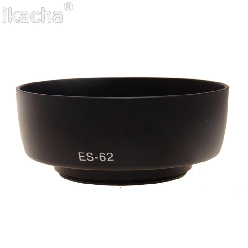 ES-62 ES 62 Lens Hood For Canon EOS EF 50mm f/1.8 II ES62 Lens Twist Lock Camera Lens Hood Camera Accessories