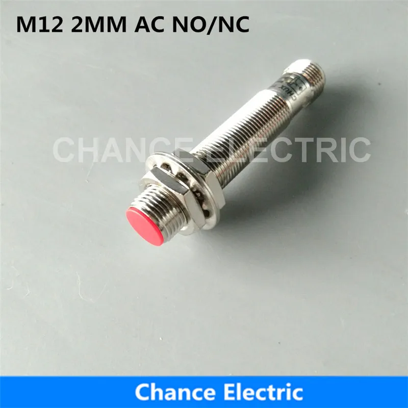 CHUX M12 Sensor Connector 2mm Distance No/nc/no+nc Half Sets Without Cable Switch Inductive Proximity Sensor Ac