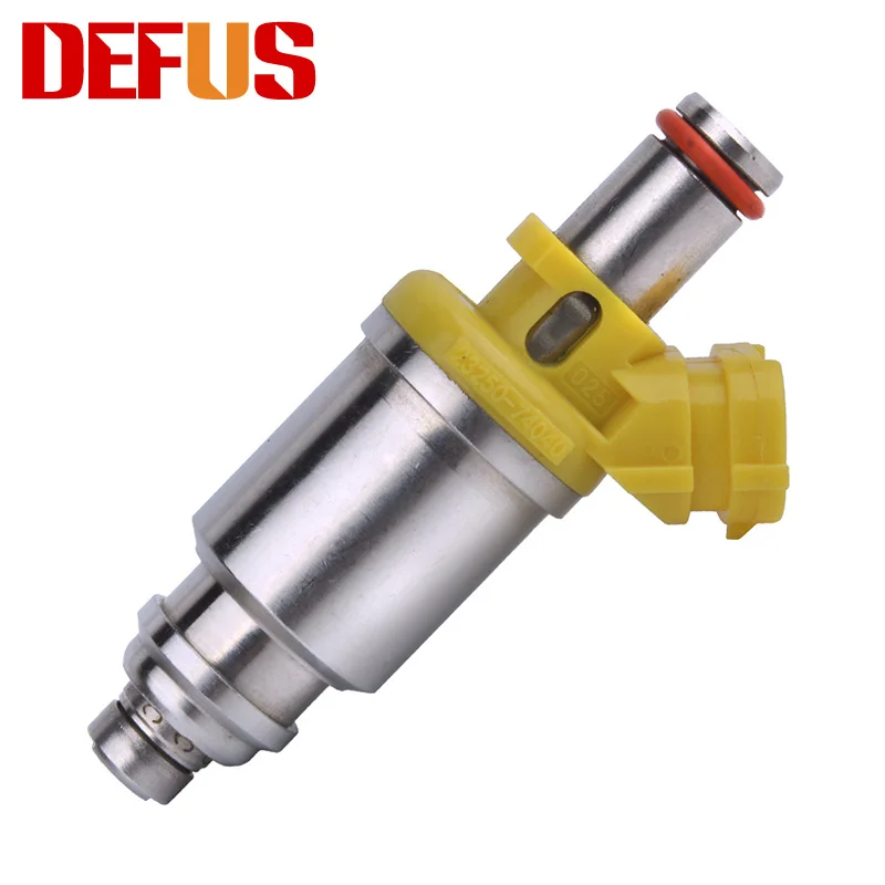 

DEFUS 4PCS Fuel Injector Nozzle 23209-74040 23250-74040 2320974040 2325074040 for 90-92 Toyota Celica & MR2 2.2L