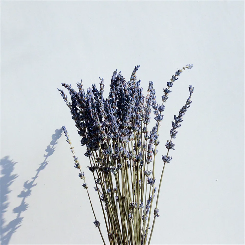 100g Natural Dried Lavender Flowers Bouquet Lavender Buds Lavender Bag Valentine's Day Bouquet Gift Lasting Fragrance