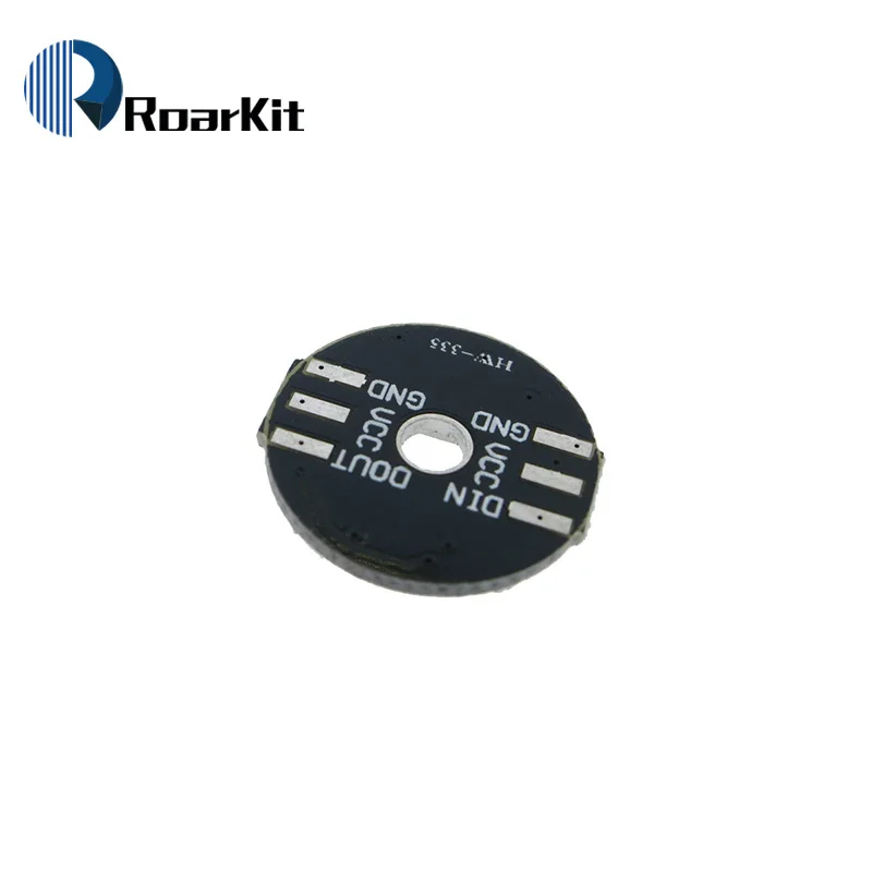 1/5/10PCS 3 Bit Full Color 5050 RGB LED Lamp Panel Light Round WS2812 With Integrated Drivers LED Lights For Arduino Wholesale