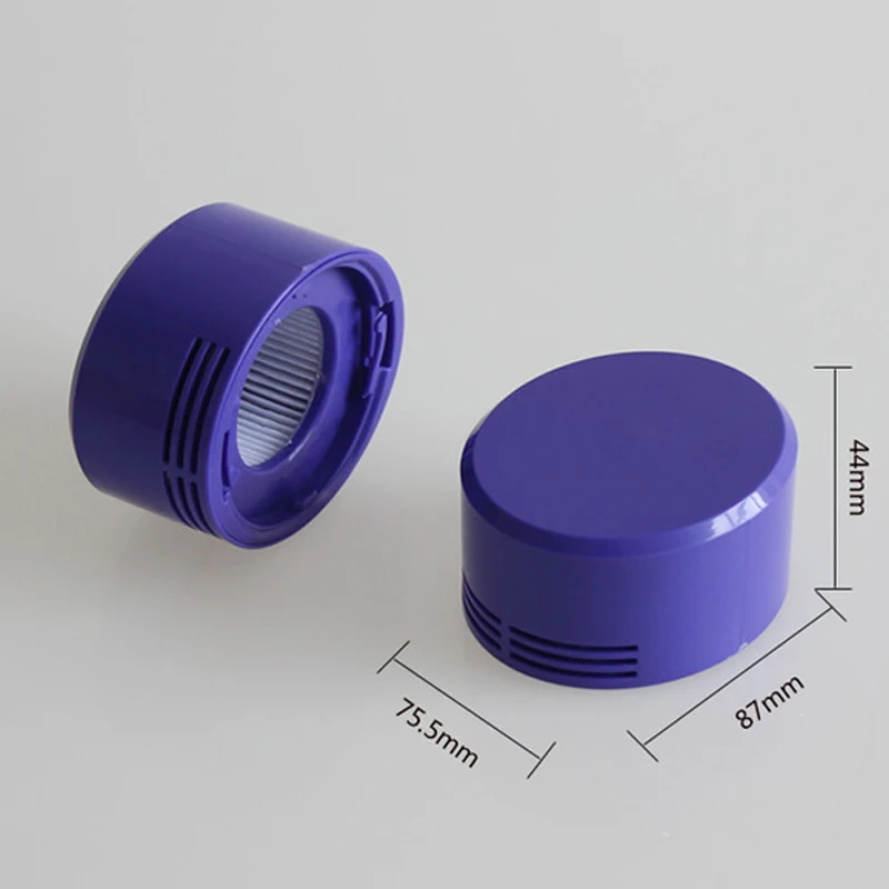 1 kit de filtro hepa compatível com motor para dyson v7 v8 aspirador de pó acessórios compatíveis com 967478-01