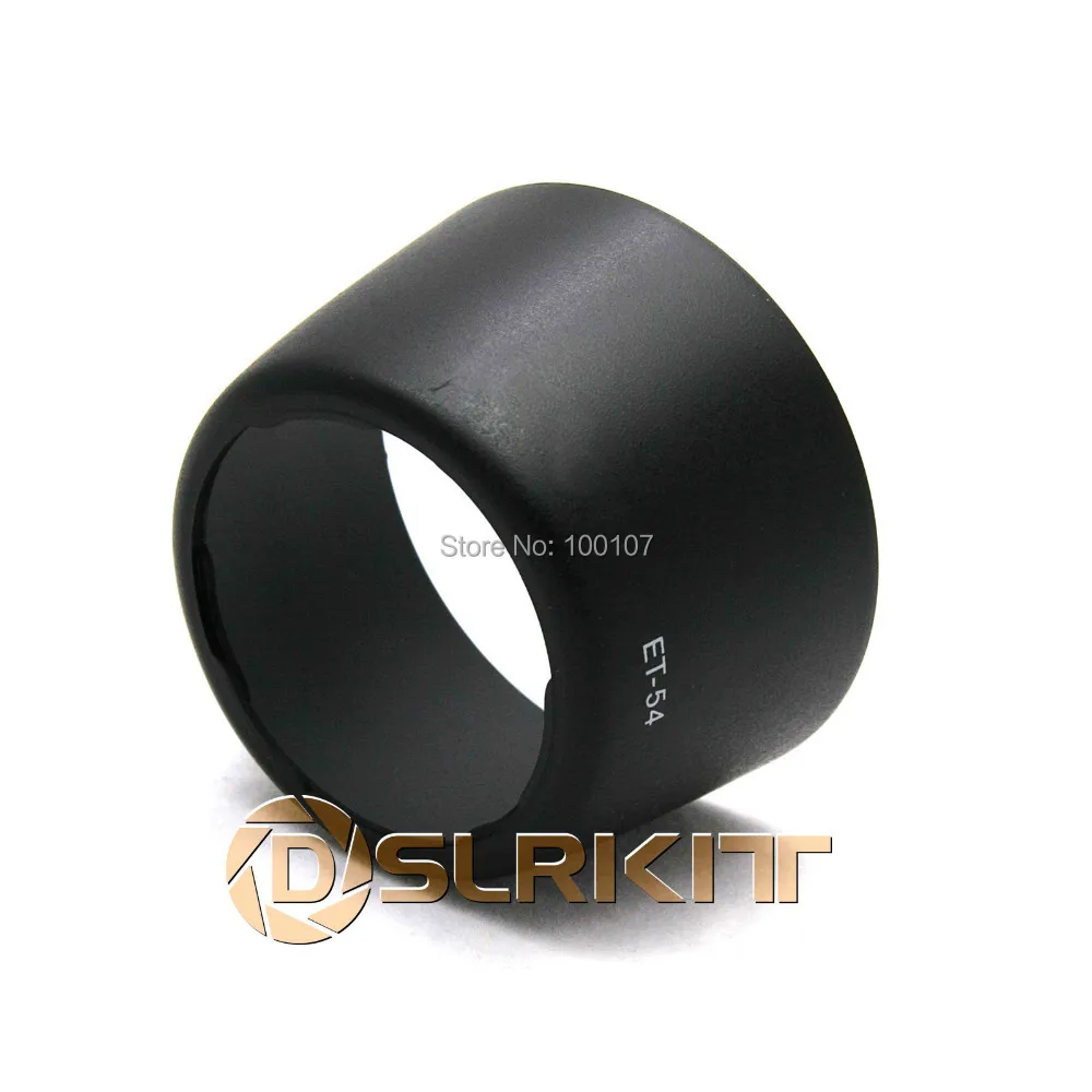 ET-54เลนส์ฮู้ดสำหรับCANON 55-200มิลลิเมตร80-200มิลลิเมตรf/4.5-5.6 II