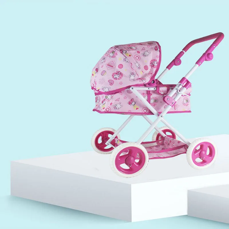 Passeggino Giocattolo Bambina Passeggino Per Bambole Realistico Con Cappottina - Carrozzina Pieghevole Per Giochi Di Ruolo, Regalo Per Bambini E Bambine, Ideale Per Casa, Scuola E Compleanni Passeggino Giocattolo Bambina Passeggino Per Bambole Realistico Con Cappottina - Carrozzina Pieghevole Per Giochi Di Ruolo, Regalo Per Bambini E Bambine, Ideale Per Casa, Scuola E Compleanni