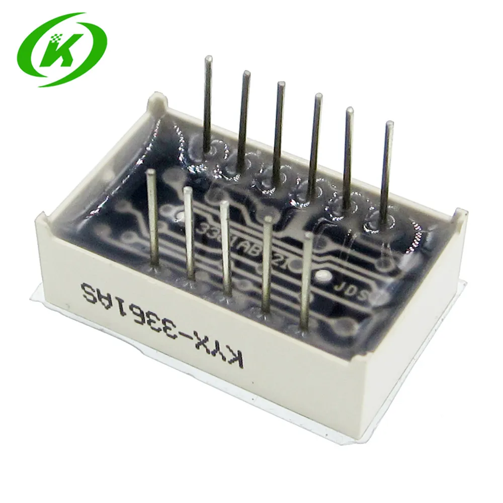 5pcs 3 bit 3bit Digital Tube Common Cathode Digital Tube 0.36