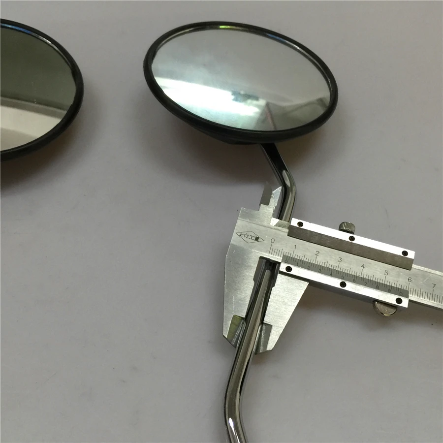 STARPAD For Jialing 70 70 Jincheng motorcycle 8MM orthodontic pure iron plating DAX retro CG mirror one pair free shipping