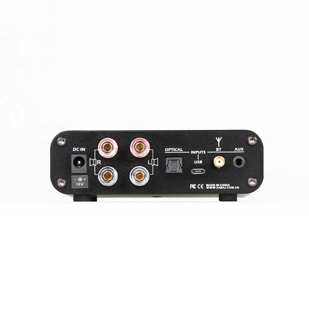 Sabaj A3 80Wx2 Digital Bluetooth Amplifier Portable Audio Hi-fi Hifi Amp Class D USB/Optical/Aux Analog Input BT4.2 image 4