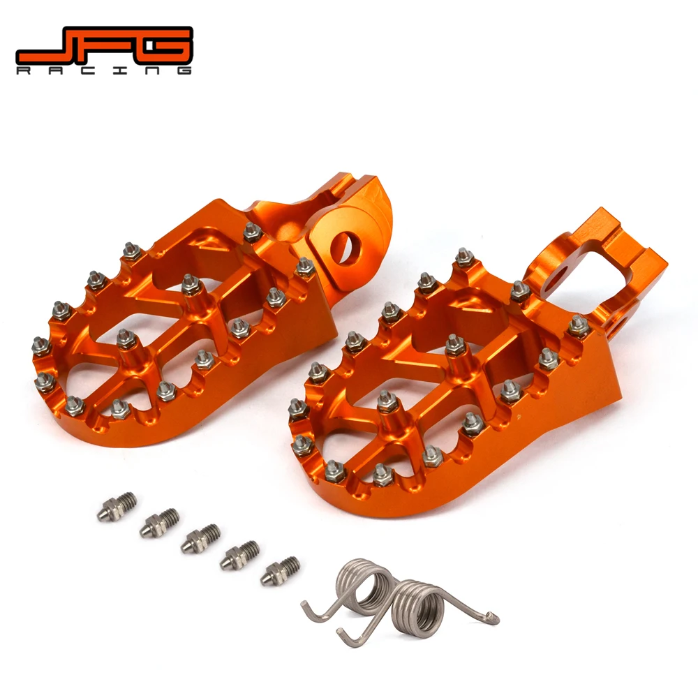 Pedales de estriberas CNC para motocicleta, para KTM SX, SXF, EXC, EXCF, XC, XCF, 2022, 125, 150, 250, 300, 350, 450, 500, 2017, 2020, 2021, 2022