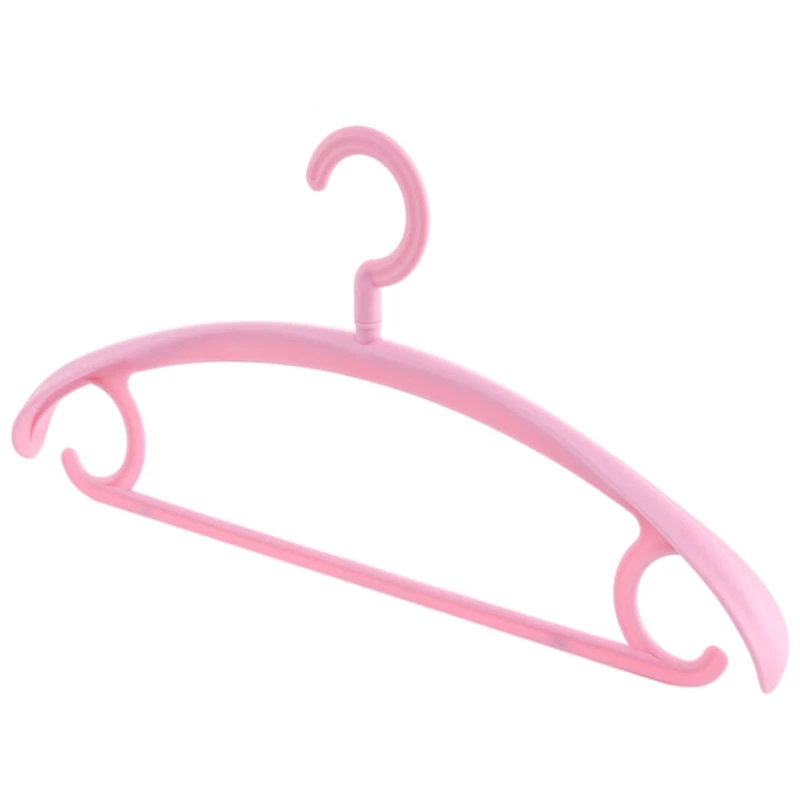 

160pcs/lot 360 degree rotation Wide shoulder strap hook traceless clotheshorse 360 Degree Swivel Hook Hanger Clothes Hangers